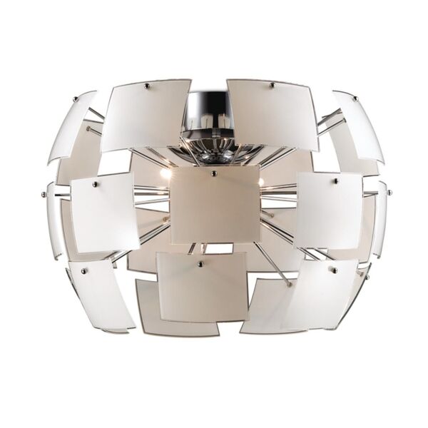 Люстра потолочная Vorm [хром/белый   G9 4*40W 220V]