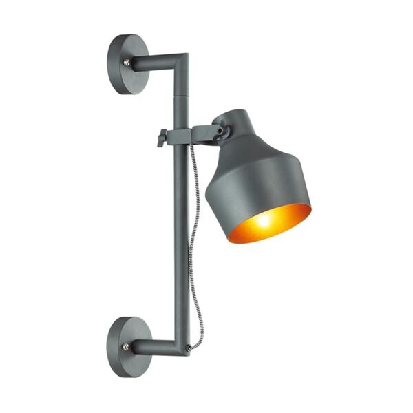 Подсветка с выключателем OSTA [черный/золотой Е27 1*40W OSTA]