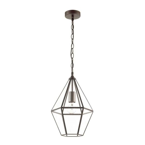 ODEON LIGHT FABIO [кофе/прозрачный Люстра E27 60W 230V]