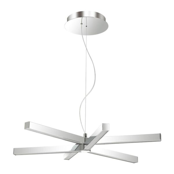 VEIRA [хром/белый Люстра IP20 LED 49W 220V]