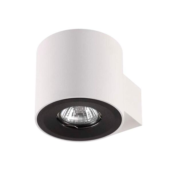 Настенный светильник LACONA [белый матовый с черным кольцом  IP20 GU10 50W 220V]