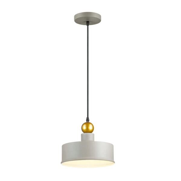 ODEON LIGHT BOLLI [серый/золотой Подвес Е27 1*40W ]
