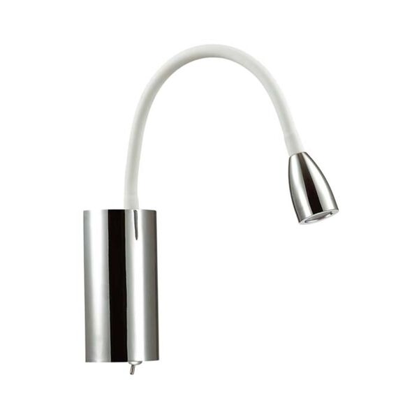 Бра BRUNO [хром/белыйIP20 LED 3W 2.5V ]