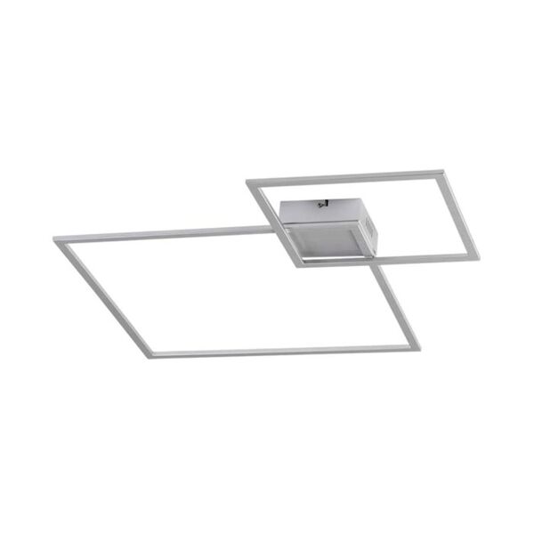 QUADRALED [серебристый Н/п светильник IP20 LED 30W 3000K 2016Лм 220V QUADRALED]
