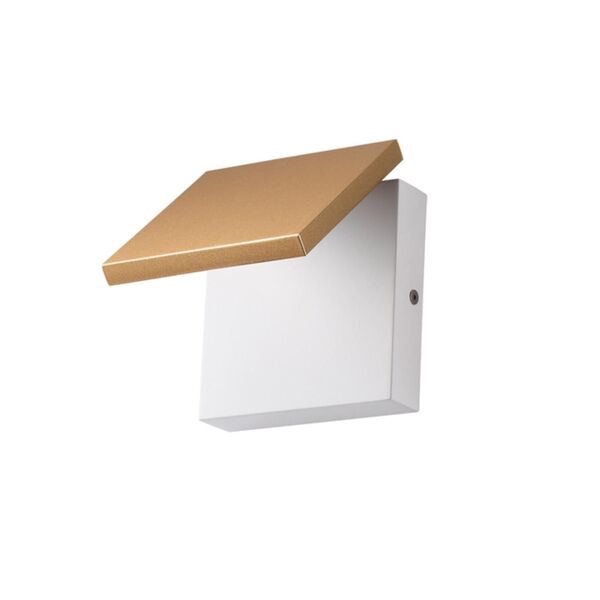 Настенный светильник SQUADRO [белый с золотом настенный светильник LED 10W 220V]