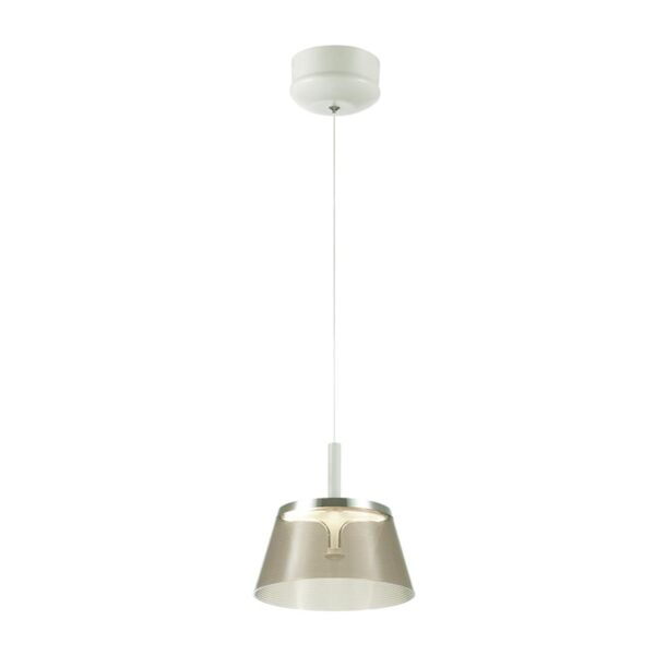 ODEON LIGHT ABEL[хром/дымчатый Подвес LED 7W]