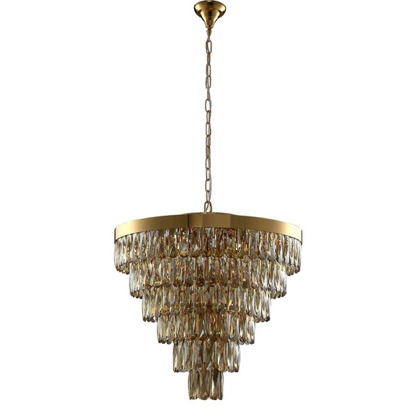 ABIGAIL SP-PL15 D620 GOLD/AMBER Люстра