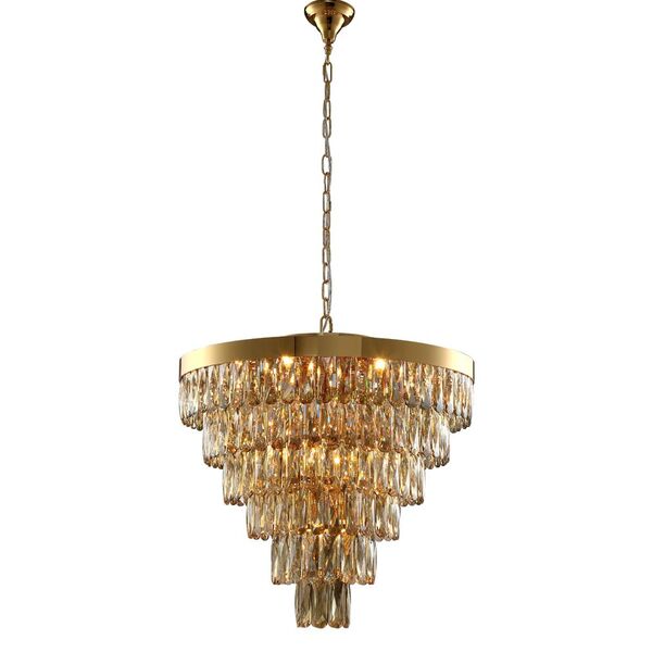 ABIGAIL SP-PL15 D620 GOLD/AMBER Люстра