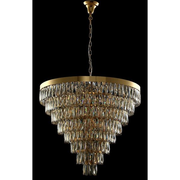 ABIGAIL SP22 D820 GOLD/AMBER Люстра