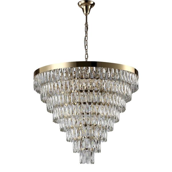 ABIGAIL SP22 D820 GOLD/TRANSPARENT Люстра