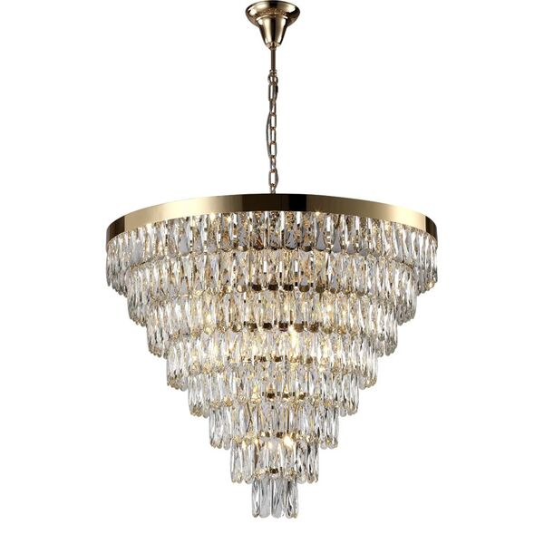 ABIGAIL SP22 D820 GOLD/TRANSPARENT Люстра