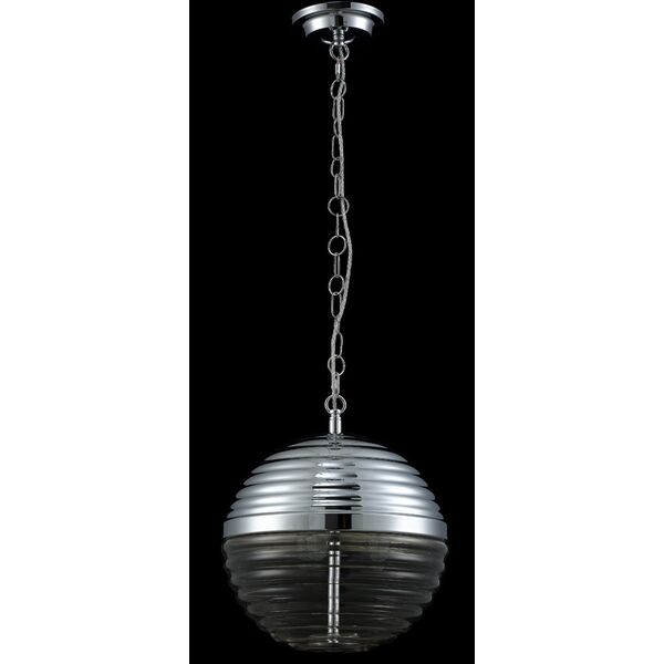 ALBERTO SP3 CHROME/TRANSPARENTE CRYSTAL LUX Светильник подвесной