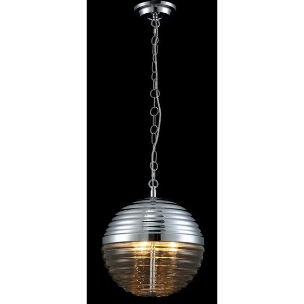 ALBERTO SP3 CHROME/TRANSPARENTE CRYSTAL LUX Светильник подвесной