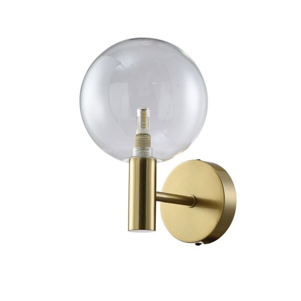 ANDRES AP1 BRONZE/TRANSPARENTE CRYSTAL LUX Бра