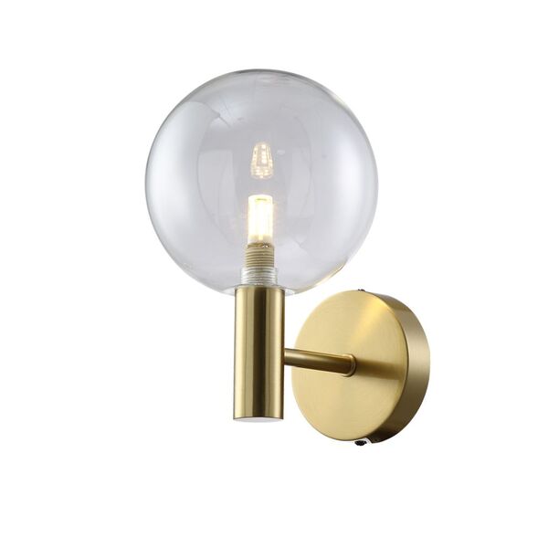 ANDRES AP1 BRONZE/TRANSPARENTE CRYSTAL LUX Бра