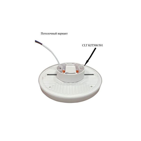 CLT 500C100 WH 3000K Светильник встроенный
