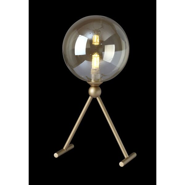 FRANCISCA LG1 GOLD/COGNAC CRYSTAL LUX Настольная лампа
