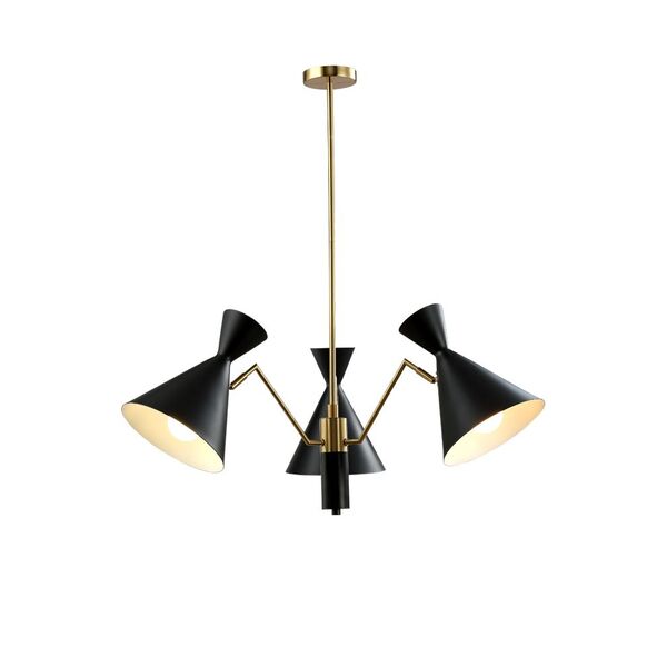 JOVEN SP3 GOLD/BLACK Люстра