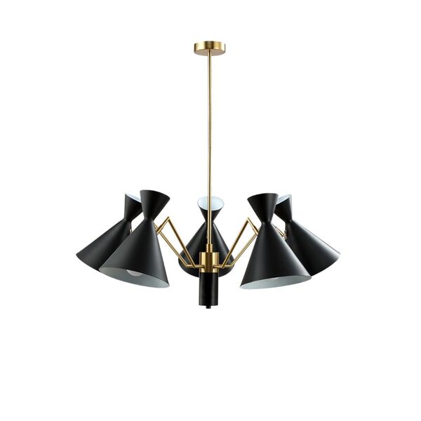 JOVEN SP5 GOLD/BLACK Люстра