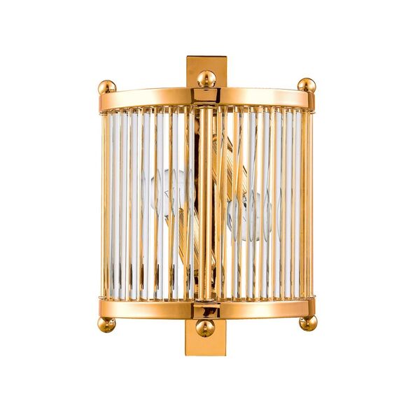 TADEO AP2 GOLD/TRANSPARENTE Бра
