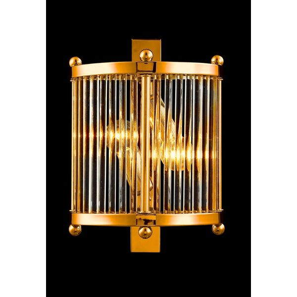 TADEO AP2 GOLD/TRANSPARENTE Бра