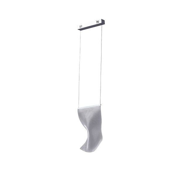 08035-1A,02 Подвес ЛИОРА хром w26*5 h200 Led 10W(4000К)