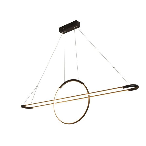 08492-1,19 Подвес Лия черный w120*12 h120 Led 62W (4000K)