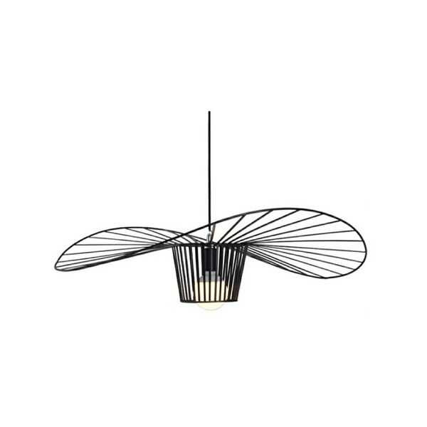 07696-80,19 Подвес СТРОУ черный d80 h150 Е27 1*40W