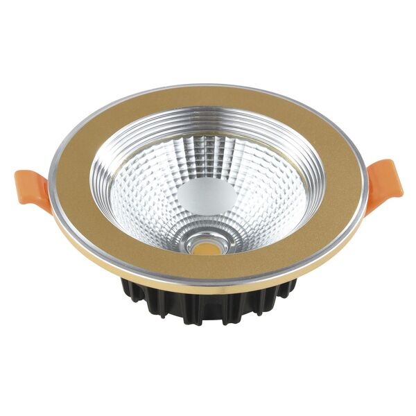 Светильник встраиваемый золото [d10,6 h4 Led 7W (4000K)]