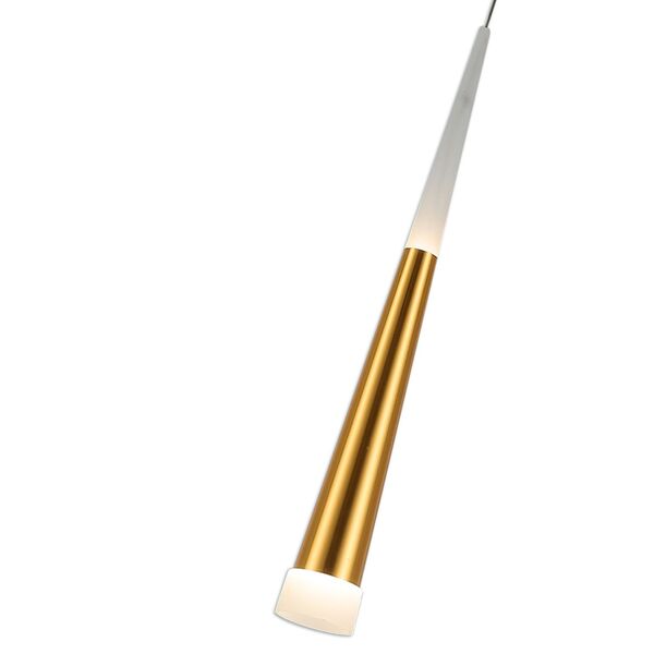 Подвесной светильник РЭЙ [золото d8 h150 Led 7w (4000K)]
