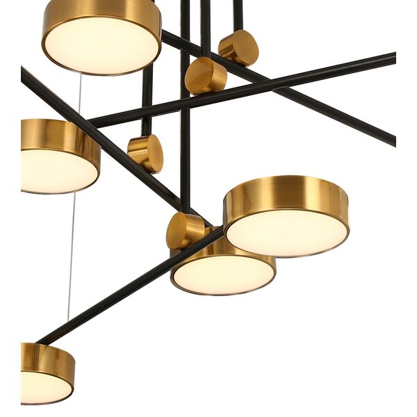 Люстра РАПИС [бронза w150*60 h60 Led 6*12W (4000К)]