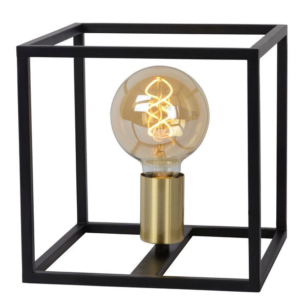 RUBEN  Table lamp 1x E27 40W Black/Satin Brass