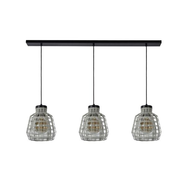 FIONA Pendant 3xE27/60W Grey