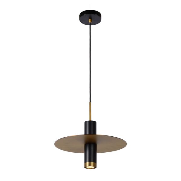 SELIN Pendant 1x GU10/35W Black/matt yellow copper