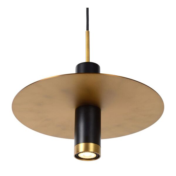 SELIN Pendant 1x GU10/35W Black/matt yellow copper