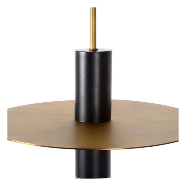 SELIN Pendant 1x GU10/35W Black/matt yellow copper