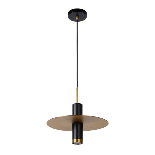 SELIN Pendant 1x GU10/35W Black/matt yellow copper