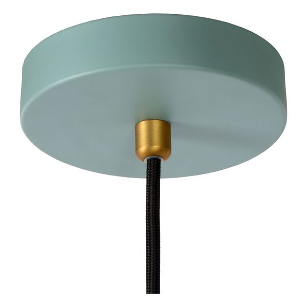SELIN Pendant 1x GU10/35W Blue/matt yellow copper