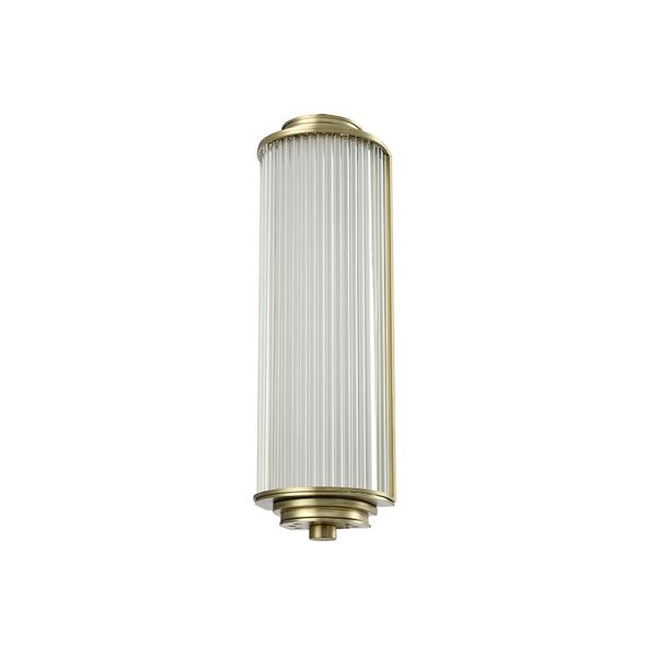 NEWPORT  Бра 3290 [Matt brass Clear glass D9*Н40*Sp12.7 см G9 2*40W]