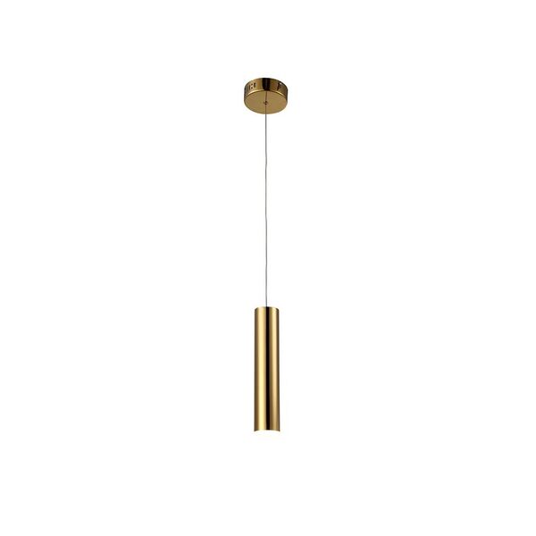 NEWPORT 15400 [Подвесной светильник, Titanium gold D6.5*H30/180 cm LED 1*7W]