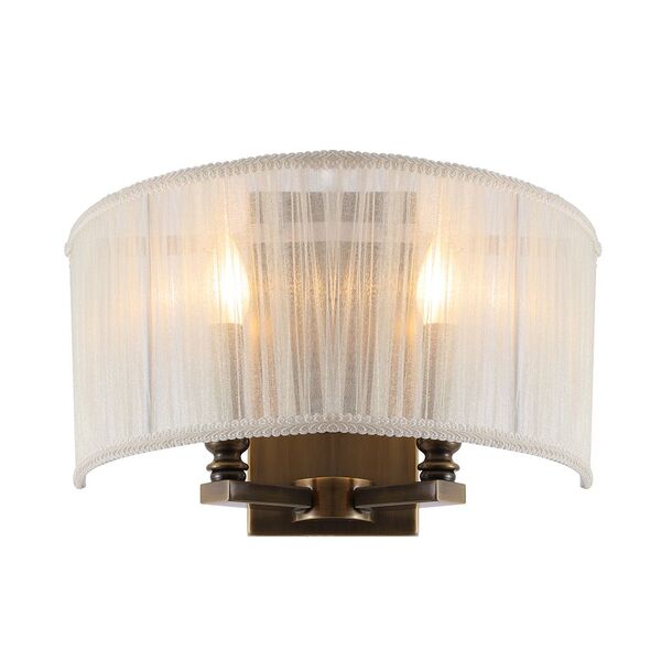 NEWPORT  Бра 3120 [Black brass Clear glass L12*H26*Sp13 cm E14 2*60W]