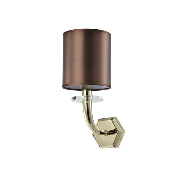 NEWPORT  Бра 3330 [Gold Clear crystal L15*H35.4*Sp23 cm E14 1*40W]