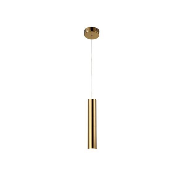 NEWPORT 15400 [Подвесной светильник, Titanium gold D6.5*H60/180 cm LED 1*7W]