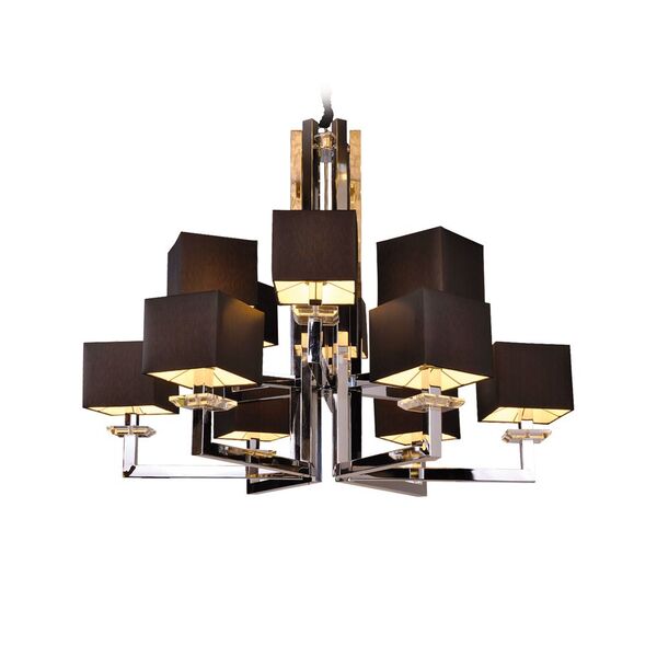 Бра NEWPORT [Chrome Clear crystal D115*H89/219 cm E14 12*60W]