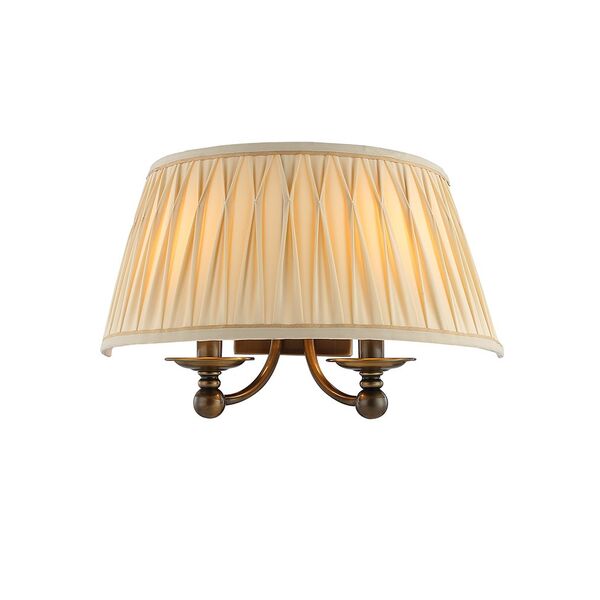 NEWPORT  Бра 31500 [Black brass Shade beige L40*H18*Sp21 cm E14 2*60W]
