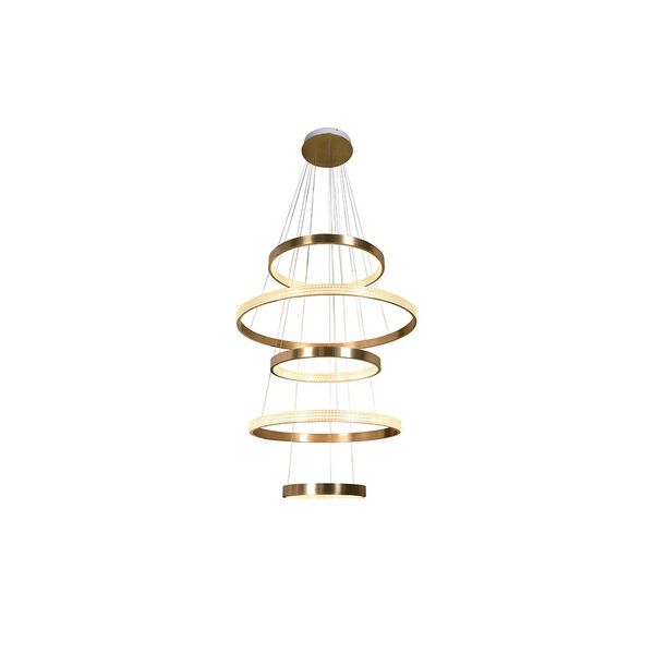NEWPORT 3420, Потолочный светильник, [Brass D65/108/73/85/45*H320 cm LED 215W]
