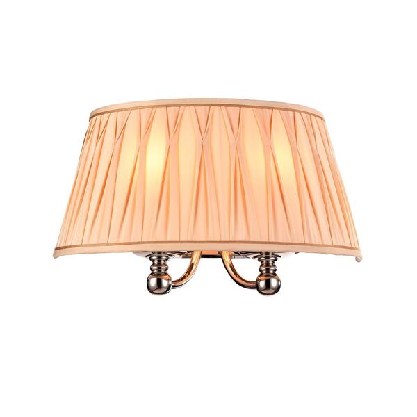 NEWPORT  Бра 31500 [Nickel Shade beige L40*H18*Sp21 cm E14 2*60W]