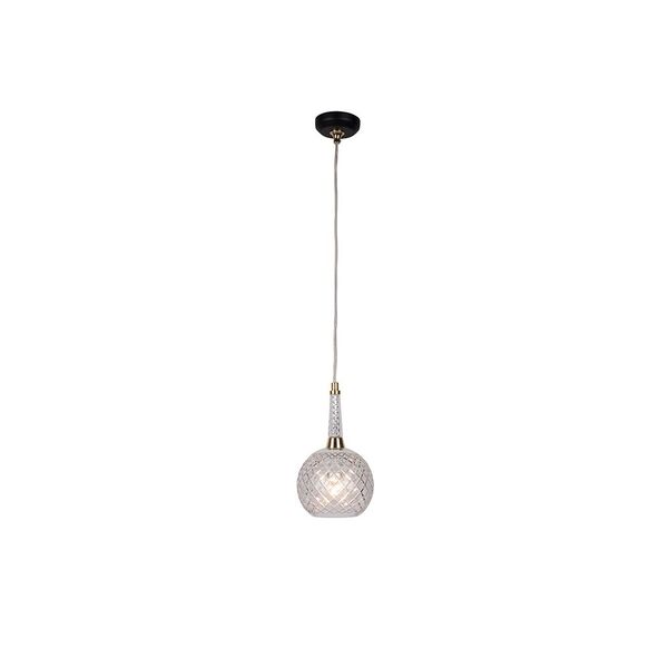 NEWPORT 6160 [gold , Подвесной светильник, Gold Clear glass D15*H26/226 cm E14 1*60W]