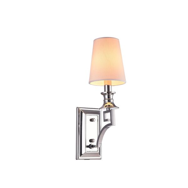 NEWPORT  Бра 3140 [Nickel Shade beige L12*Н38,5*Sp21 см E14 1*60W]