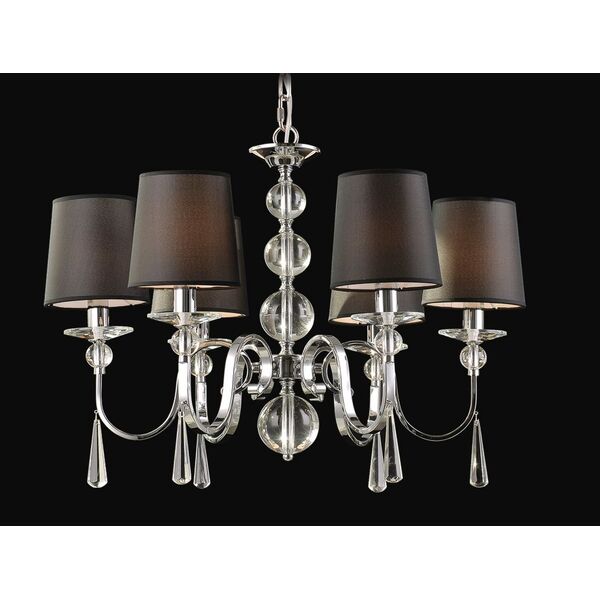 Бра NEWPORT [Chrome Clear crystal D70*H48/148 см Е14 6*60W]